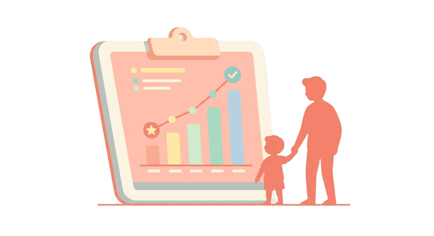 laporan mingguan belajar anak untuk orang tua di Privat Iqro